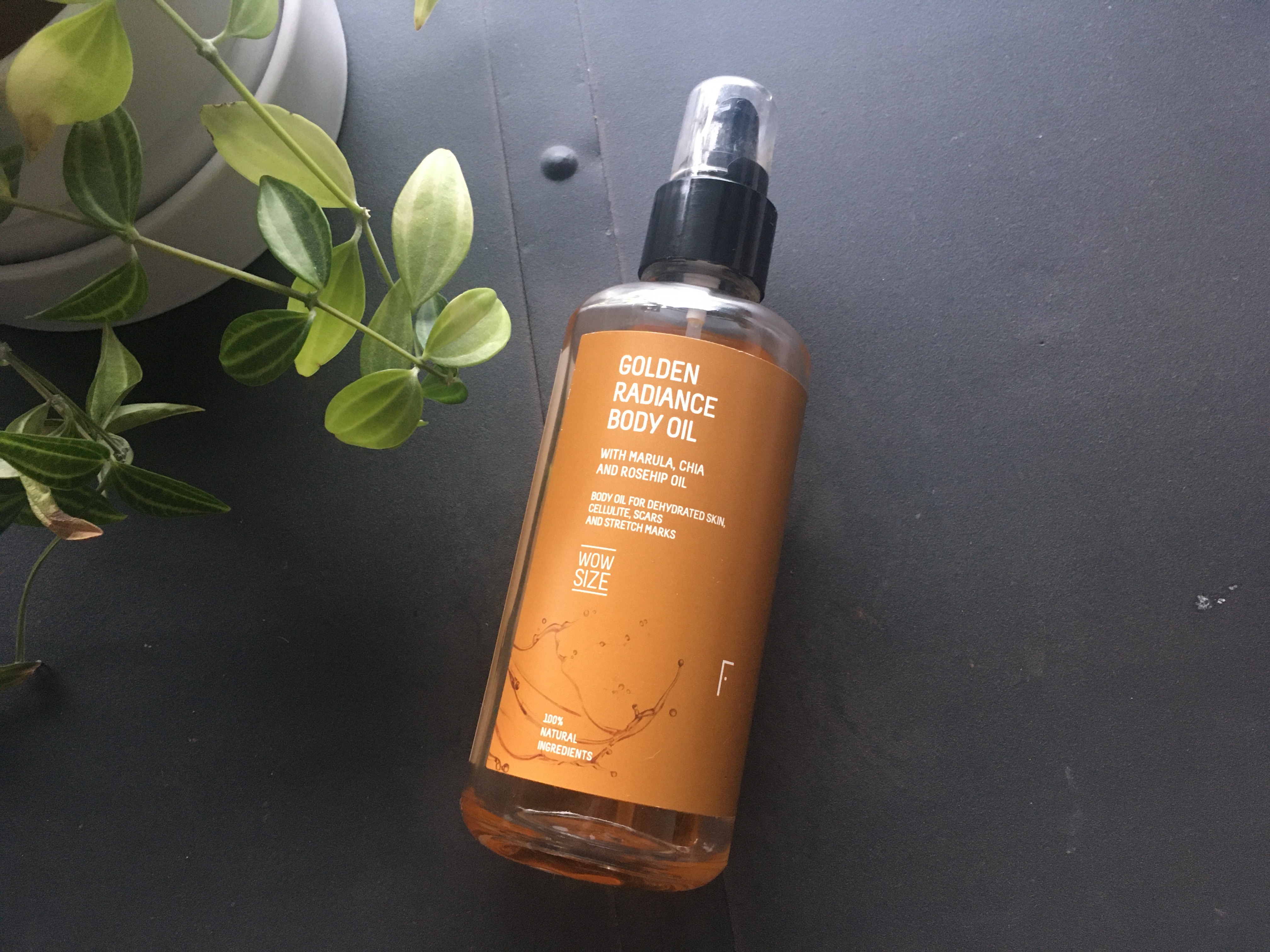 Golden Radiance body oil de Freshly Cosmetics