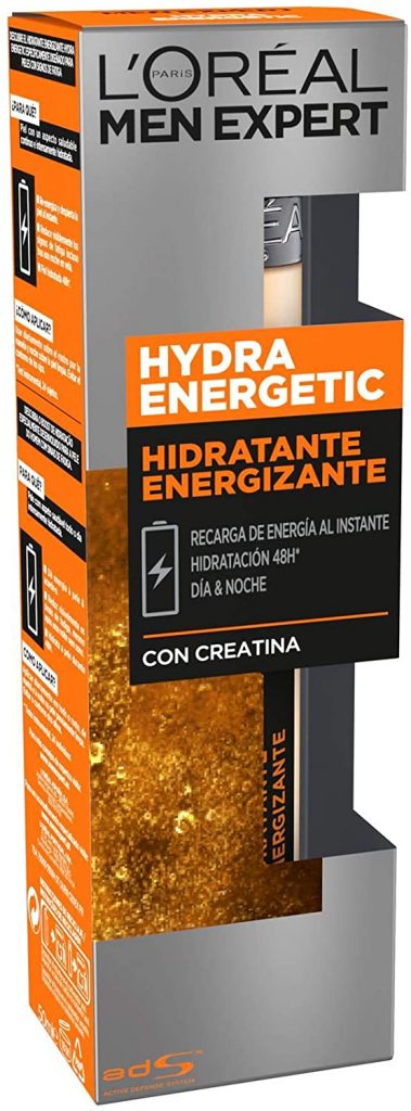 Crema hidratante anti-fatiga Hydra Energetic de L’Oréal Men Expert