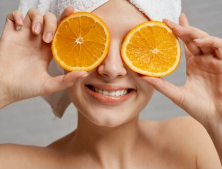 vitamina c cara