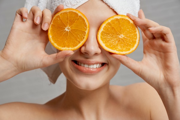 vitamina c cara